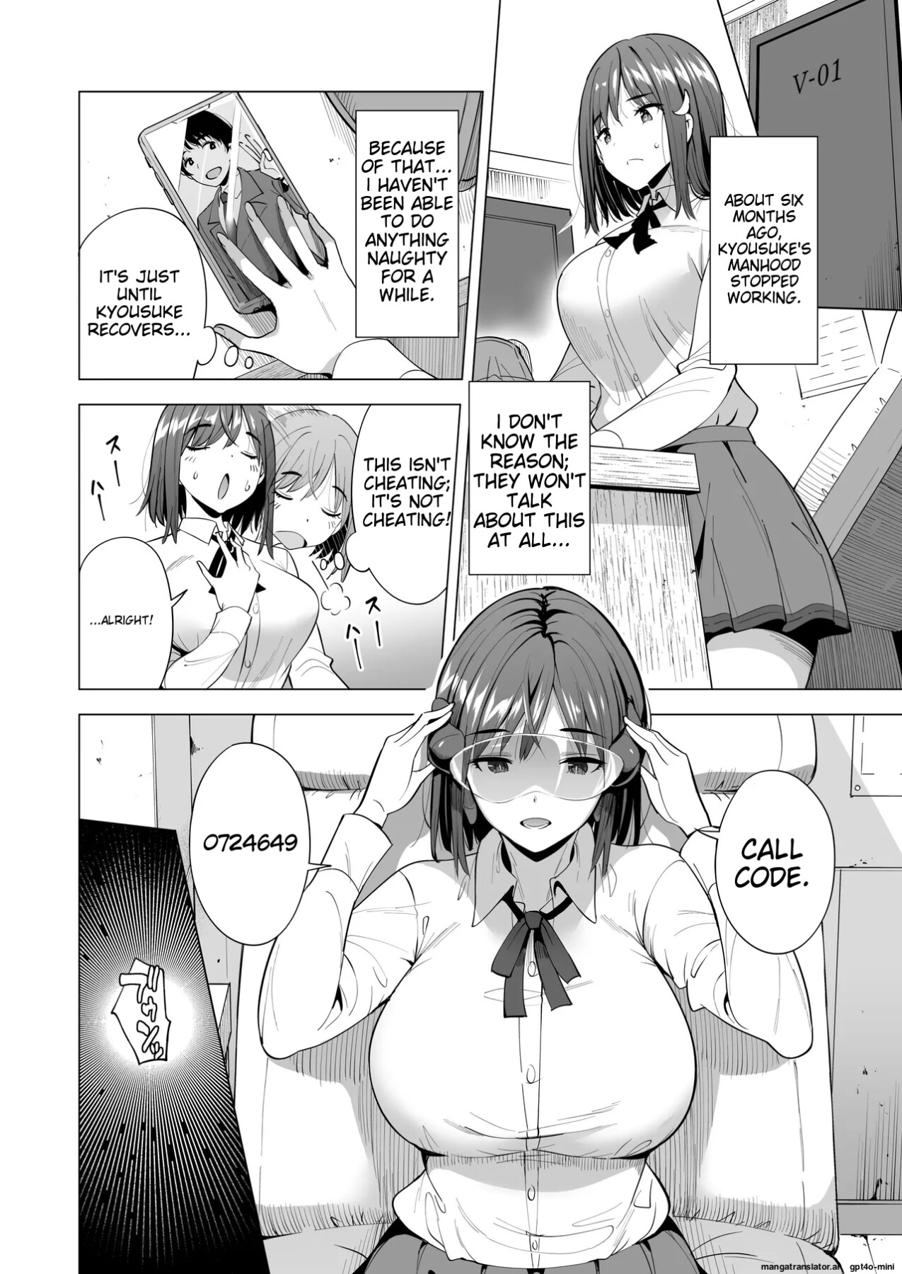 Hentai Manga Comic-2 My Girlfriends Trapped In A Spider's Web ~The Story Of Ami Losing Her Mind~-Read-7